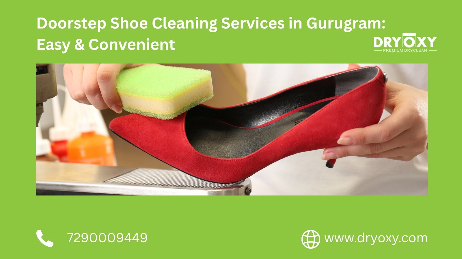 Doorstep Shoe Cleaning Services in Gurugram: Easy & Convenient
